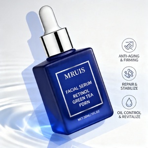 Sérum raffermissant au thé vert PDRN, <span class=keywords><strong>soin</strong></span> coréen végétalien pour les ridules et l'aplanissement de la texture de la peau, disponible en <span class=keywords><strong>coffret</strong></span> cadeau MRUIS 30ml - Product Image 2