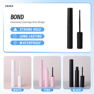 2 in1 Tự Làm Phân Khúc Cụm Lash Keo Nhanh Khô Lâu Dài Mở Rộng Lông Mi Logo Tư Nhân Lông Mi Trái Phiếu Con Dấu & Loại Bỏ - Product Image 2