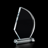 Eer Van Kristalfabrikanten Lage Prijs Glas Trofee Custom Logo Gegraveerd K9 Glas Prijs Cadeau Trofee