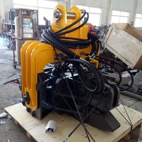 Marteau vibrant monté sur excavatrice de 18-25 tonnes avec moteur 2600 tr/min, force de vibration de 24 tonnes - Prix usine pour pondeuse de palplanches à vendre