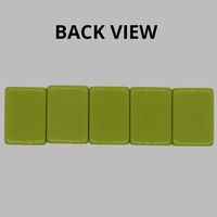 Mahjong américain extra-large à 4 couches, 160 tuiles, motif bleu pissenlit et paon - Acheter le produit sur A