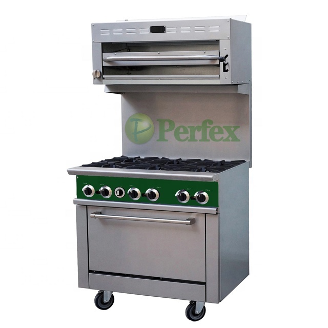 Perfex Gas 10 burner Cooking Range