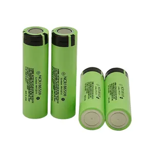 Lot de batteries lithium-Ion, rechargeables, 3.7V, 3400mah, piles 18650, NCR18650, li-ion
