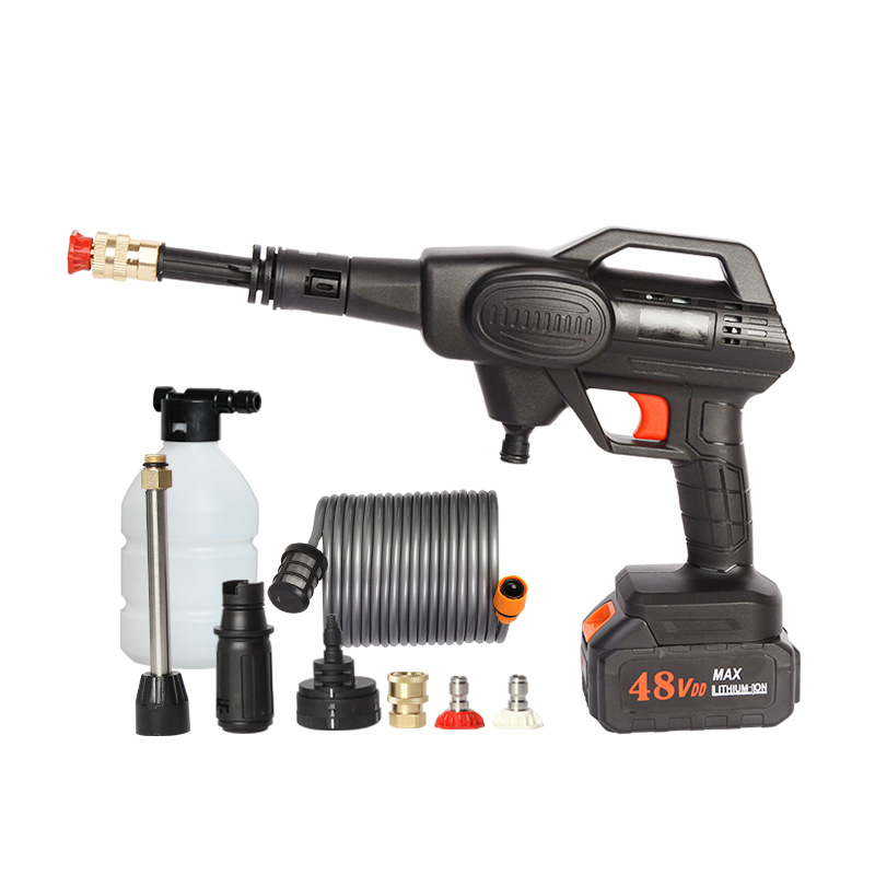 48 В портативный Электрический бытовой пенный распылитель беспроводной автомобильный пистолет высокого давления