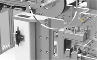 Capteur numérique à fibre optique à réflexion diffuse haute température Akusense PD-H41E