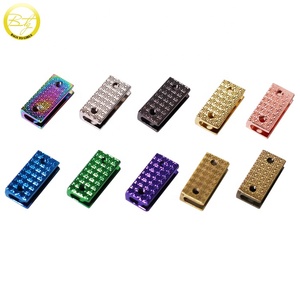 Fermoir en métal pour sac à main, pinces queue en alliage multicolore, accessoire pour portefeuille, vente en gros, 10 pièces - Product Image 3