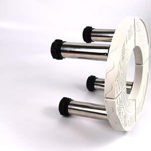 Soporte Ajustable <span class=keywords><strong>de</strong></span> Plástico y Acero para <span class=keywords><strong>Aire</strong></span> <span class=keywords><strong>Acondicionado</strong></span>, Base Redonda <span class=keywords><strong>de</strong></span> Acero Inoxidable - Product Image 4