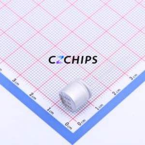 ตัวเก็บประจุแบบแข็งชนิด Through Hole (THT) รุ่น NPXE0900J152MF, ขนาด D10xL9 มม., ความจุ 1500uF, ค่าความคลาดเคลื่อน 20%, แรงดันไฟฟ้า 6.3V, ระยะขา 10 มม. - Product Image 1