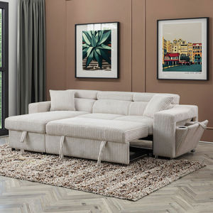 JS يمكن سحبها على شكل L عكسها مع شاحن لاسلكي للتخزين مع أثاث مقطعي - Product Image 2