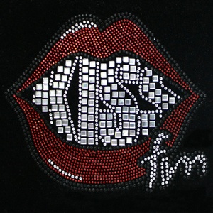 Transfert thermocollant en strass motif patte de <span class=keywords><strong>chien</strong></span> blanc argenté pour T-shirt, sweat à capuche, femmes, hommes, amoureux des chiens, DIY, vente en gros - Product Image 2