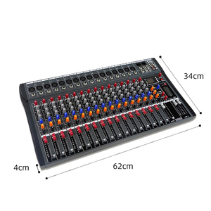 Mezclador de Audio Bluetooth Profesional para DJ, Controlador de Audio de Estudio de 16 Canales, Mezclador de Sonido, Consola de Mezcla de Sonido para Escenario - Product Image 3