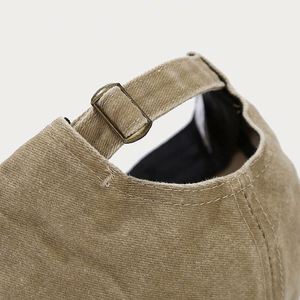 Gorras de Béisbol Retro para Hombre y Mujer, Estilo Urbano, Deportivas, de Algodón Lavado, con Anillos Metálicos, Protección Solar para Exteriores - Product Image 5