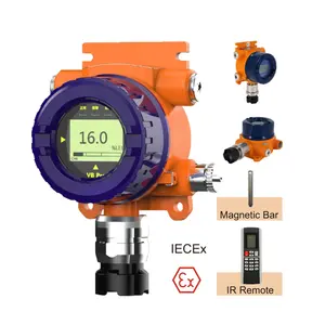 Ip67 Atex Goedgekeurde Explosieve Ph3/Fosfine Industriële Vaste Enkele Gaslekdetector/-Analysator Met Hart-Output