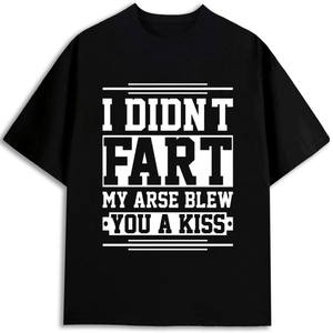 Camiseta de Hombre al por Mayor, 100% Algodón, 180 g/m², Corte Regular, Estampada, Transpirable, Manga Corta, con Diseño - Product Image 1