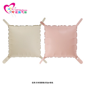 HT Balloon Square Aluminum Foil Balloons Metallic Mixing 18inch For Birthday Party Decoration - Product Image 2