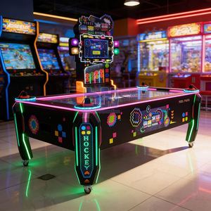 Table de hockey à air multi-balles Baihui Animation Factory de haute qualité pour 2 joueurs, jeu d'arcade pour centre de divertissement - Product Image 6
