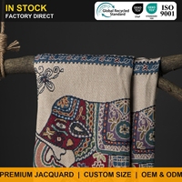 Tissu jacquard recyclé écologique certifié GRS, vente en gros pour le marché européen