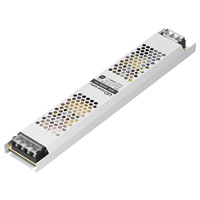 Transformateur LED 150W 12V 12,5A à sortie unique, alimentation ultra-mince pour bande LED, plage d'entrée générale conforme aux normes CE ROHS