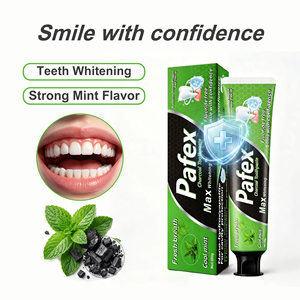 Dentifrice au charbon personnalisable 100g – Blanchit les dents, protège les <span class=keywords><strong>gencives</strong></span>, rafraîchit l'haleine, apaise les <span class=keywords><strong>gencives</strong></span> <span class=keywords><strong>sensibles</strong></span> pour usage domestique - Product Image 5