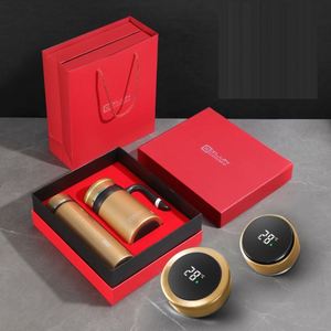 กระติกน้ำสุญญากาศสแตนเลสเก็บความร้อนความเย็น ดีไซน์ใหม่ พร้อมหน้าจอ LED แสดงอุณหภูมิ เป็นมิตรกับสิ่งแวดล้อม ป้องกันการรั่วซึม - Product Image 6