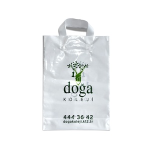 Bolsas de Compras de Plástico con Asa de Lazo Suave de LDPE, MDPE y HDPE de Alta Calidad al por Mayor, Fábrica en Turquía - Product Image 1