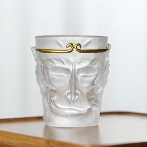 Venta caliente 110ml Nuevo estilo Diseño creativo Resistente al calor Monkey King Glass Cup - Product Image 6