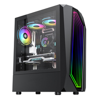 Computer Cases Towers Newest Design High Range Steel Mid Tower Atx PC Case Gaming Computer Towers