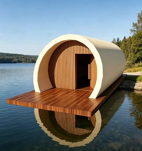 Casa Modular Curva Prefabricada de Hormigón, Impermeable y Resistente a Desastres, Edificio Prefabricado para Jardín / Casa Domo - Product Image 4