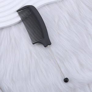 Peigne à queue Youjin YJ-481 DIY à pointe en plastique perlée, design incurvé, dents fines, pour lisser et boucler, usage professionnel et domestique en salon de coiffure - Product Image 6