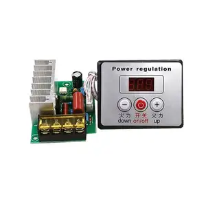 4000W Numerically Controlled Super Power Electronic Digital Voltage Regulator Dimming Speed Regulation Temperature Regulator