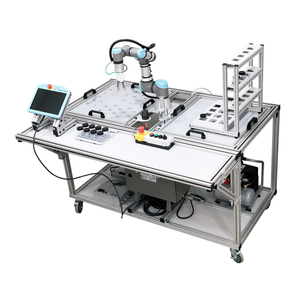 Station de travail collaborative pour robot de préhension et de placement, bras robotique universel UR5E UR10E, préhenseur robotique SMC RTS-200, système de formation en robotique - Product Image 3