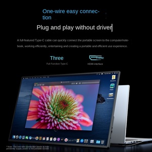 Eimio จอแสดงผลแบบแยกหน้าจอสูง100Hz 21.5นิ้ว1080IPS สำหรับเกมสำนักงานความบันเทิงสำหรับคอมพิวเตอร์ขยายหน้าจอย่อย - Product Image 2