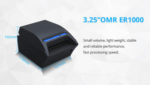 82.5mm piyango kayma tarayıcı OMR optik işareti okuyucu testi puanlama makinesi yüksek çözünürlüklü hızlı hız ile kontrol Bingo - Product Image 5