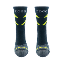 Chaussettes de randonnée en laine mérinos personnalisées pour le camping et le travail Chaussettes de randonnée chaudes en cachemire pour l'hiver