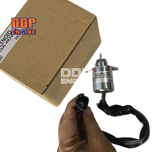 Válvula solenoide de corte de combustible 1503ES-12S5SUC11S SA-4564-12 SA-4817-12 41-4306 41-6383 para Yanmar 3TNE72 3TNA7 - Product Image 3