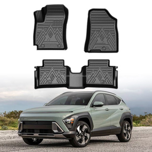 Juego Completo de Tapetes para Auto 3D TPE para Todo Clima, para Hyundai <span class=keywords><strong>Kona</strong></span> 2024 Versión Gasolina - Product Image 1