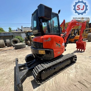 Mini-excavatrice Kubota U35 d'occasion, 3,5 tonnes, petite et économique, avec composants de moteur et d'engrenage, à vendre - Product Image 5