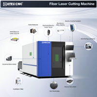 Machine de découpe laser à fibre fermée de qualité supérieure avec protections télescopiques pour comptoirs