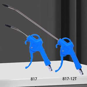 Pistolet de nettoyage de machine-outil à tube de 250 mm de long, pistolet souffleur de poussière, adaptateur pneumatique multi-national, personnalisable - Product Image 5