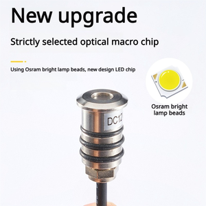 Ip68 1W Ngoài Trời Sao Dưới Nước Ánh Sáng Bước <span class=keywords><strong>LED</strong></span> Lõm 12V Mặt Đất inground Mini Hồ Bơi Ánh Sáng <span class=keywords><strong>LED</strong></span> Ngầm Đèn Sao - Product Image 3