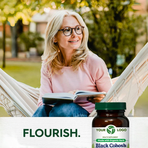 Phong Cách Mới 500Mg Đen <span class=keywords><strong>Cohosh</strong></span> Gốc Viên Nang Nhãn Hiệu Riêng Thảo Dược Tự Nhiên Bổ Sung Sức Khỏe Cho Người Lớn Đen <span class=keywords><strong>Cohosh</strong></span> Chiết Xuất - Product Image 3