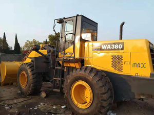 Komatsu-Pala cargadora de ruedas certificada para trabajos pesados, seminuevo, precio negociable - Product Image 2