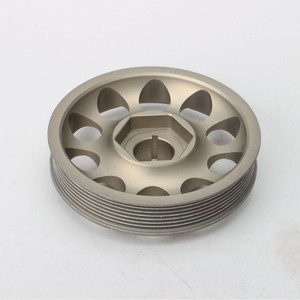 Aluminum V-Belt <b>Pulley</b> 50mm Bore 3 Grooves For Honda Civic Accord WG-165 - Product Image 4