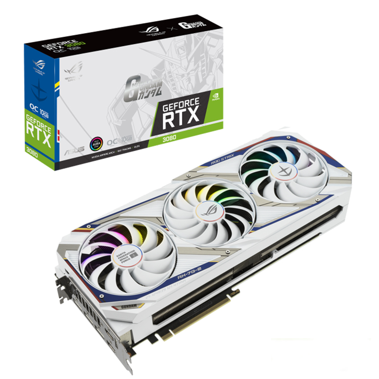 Nvidia ROG Strix GeForce RTX 3080 GUNDAM EDITION 10GB GDDR6X