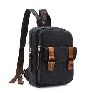 Di colore solido singolo sacchetto di spalla di sport zaino delle donne all'aperto zaino nero di tela di canapa della <span class=keywords><strong>ragazza</strong></span> di modo zaino - Product Image 5