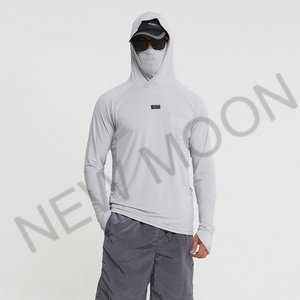 Camisa de Pesca para Hombre, Ligera, con Protección Solar UPF 50+, Manga Larga, Poliéster, con Capucha, Transpirable - Product Image 2