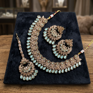 Elegant High Quality Brass Bridal Engagement Wedding Anniversary Party Gift Ethnic Fashion Rhodium Plated Zircon Jewelry <b>Set</b> - Product Image 3