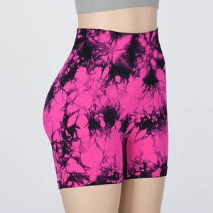 Shorts de sport sans couture pour <span class=keywords><strong>femme</strong></span>, <span class=keywords><strong>taille</strong></span> <span class=keywords><strong>haute</strong></span>, respirants, effet push-up, pour la course et le yoga – Grande Vente - Product Image 2