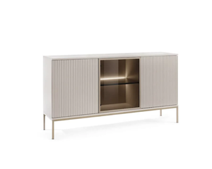 Elegant Glass Door <strong>Display</strong> <strong>Sideboard</strong> <strong>Cabinet</strong> with Inside Light - Product Image 2