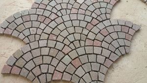 Chất lượng cao đá tự nhiên Trung Quốc Màu Xanh Lá Cây màu xám đỏ <span class=keywords><strong>porphyry</strong></span> Cobble Stones Granite <span class=keywords><strong>porphyry</strong></span> <span class=keywords><strong>Cube</strong></span> đá cho sàn ngoài trời giá - Product Image 6